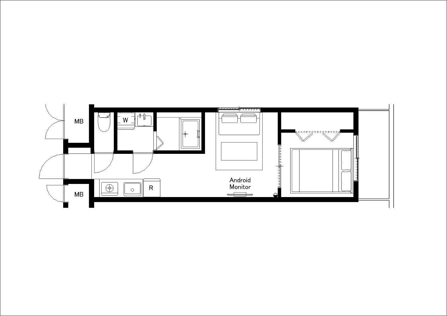 Apartamento Curasion Oyodonaka Osaka 0*,  Japón